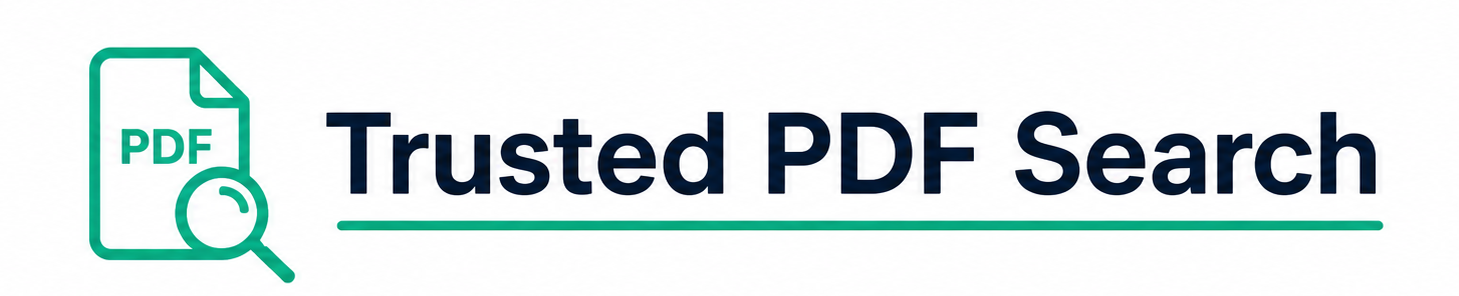 Trusted PDF Search